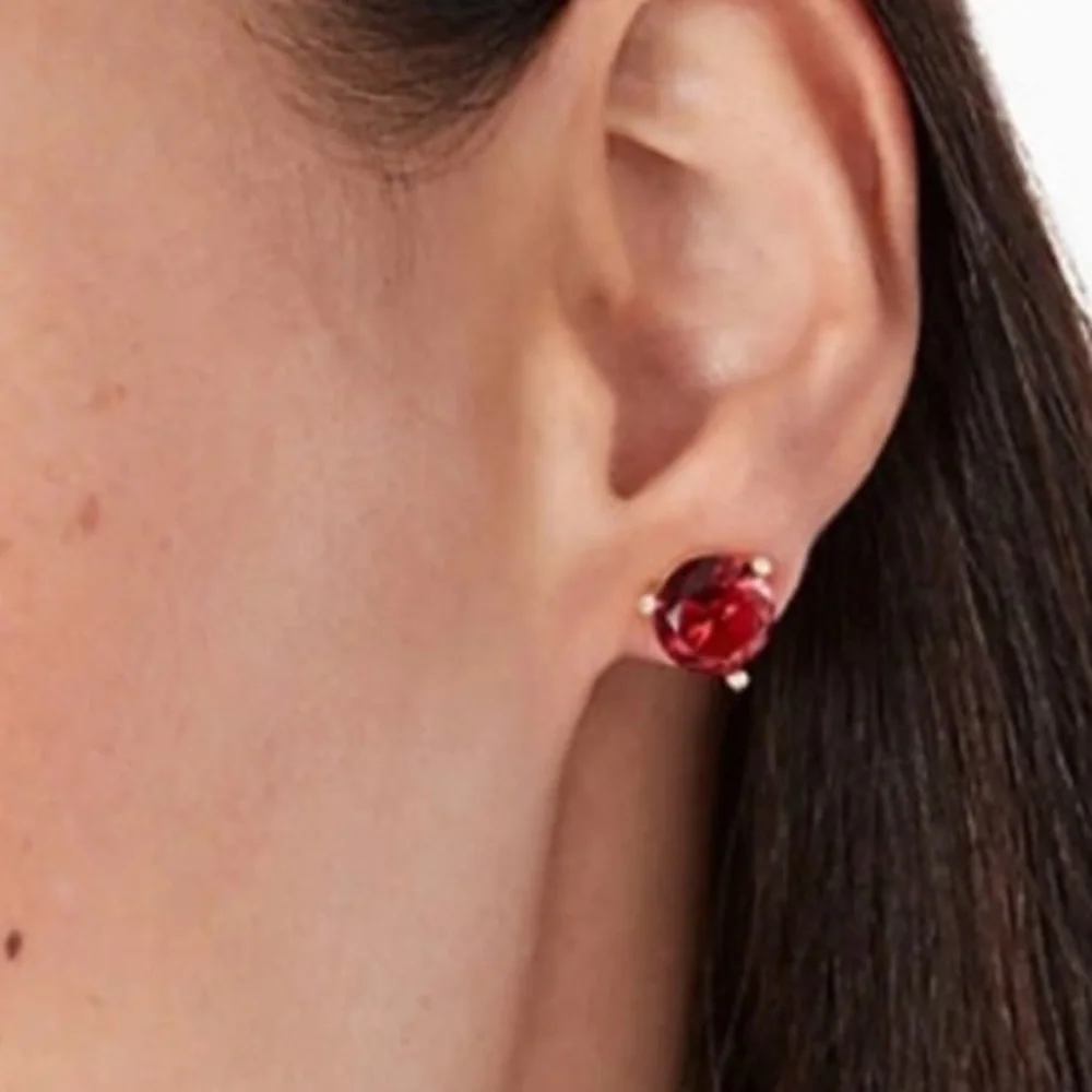 NEW Kate spade festive red earrings/studs - Picture 3 of 5